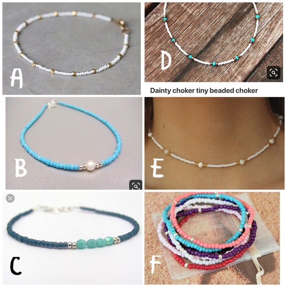 Beaded bracelets & anklets - Picture 2 of 2
